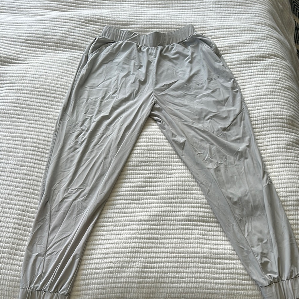YoungLA Light Gray Athletic Joggers